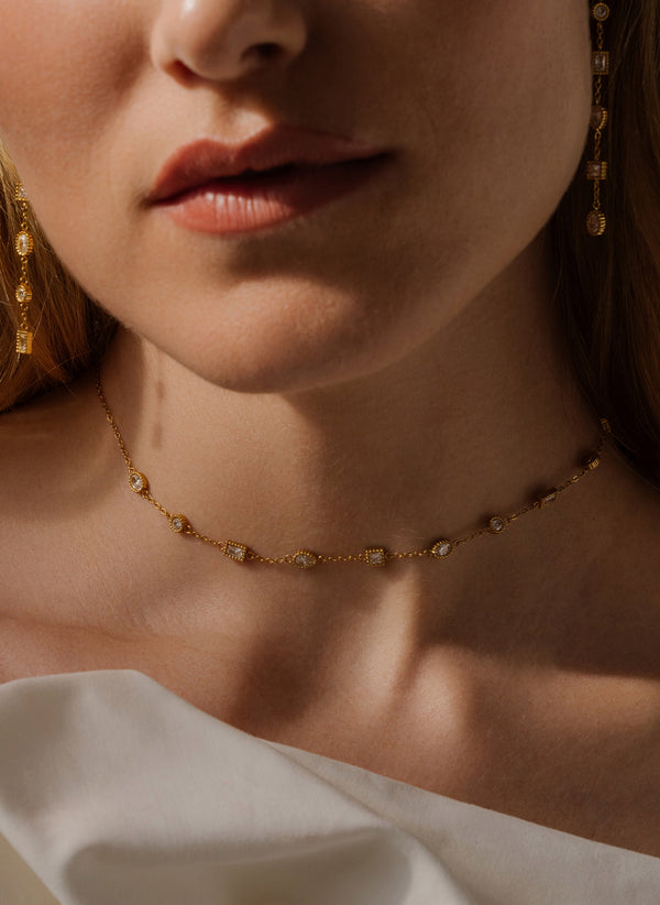 Choker Surya Étoilée