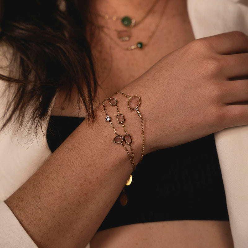 Chain bracelet Uranie