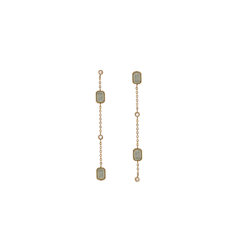Drop earrings Cronos