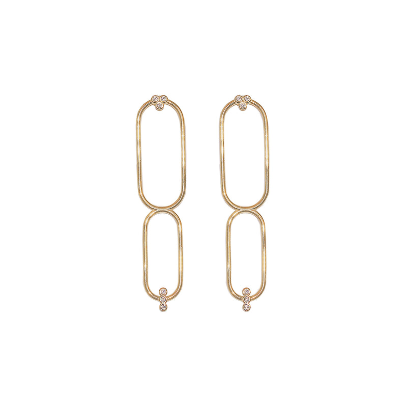 Drop earrings Héracles
