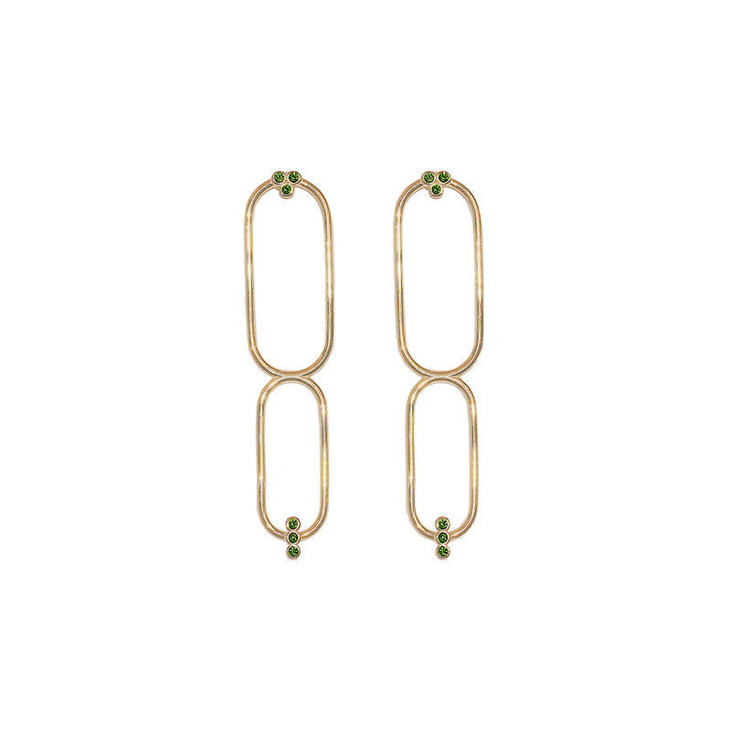 Drop earrings Héracles