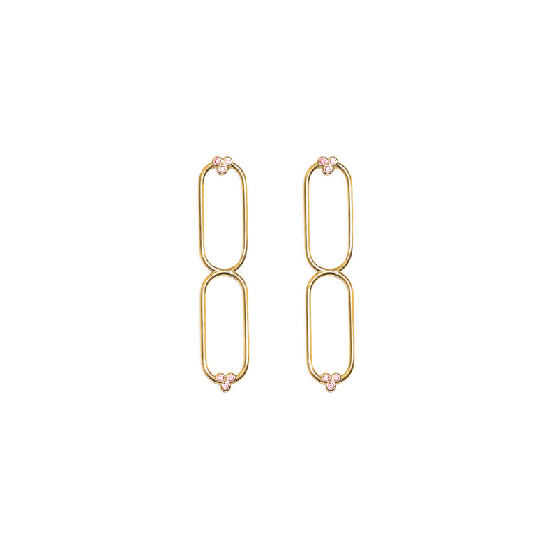 Drop earrings Ménétios