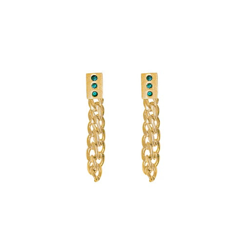 Drop earrings Poseidon